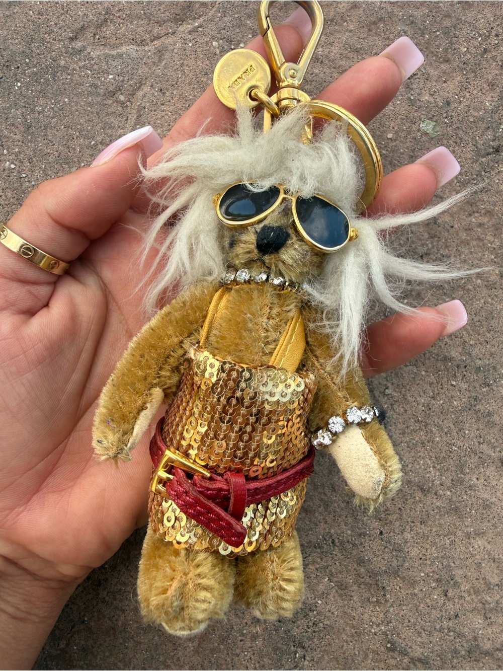 Prada Tina bear trick